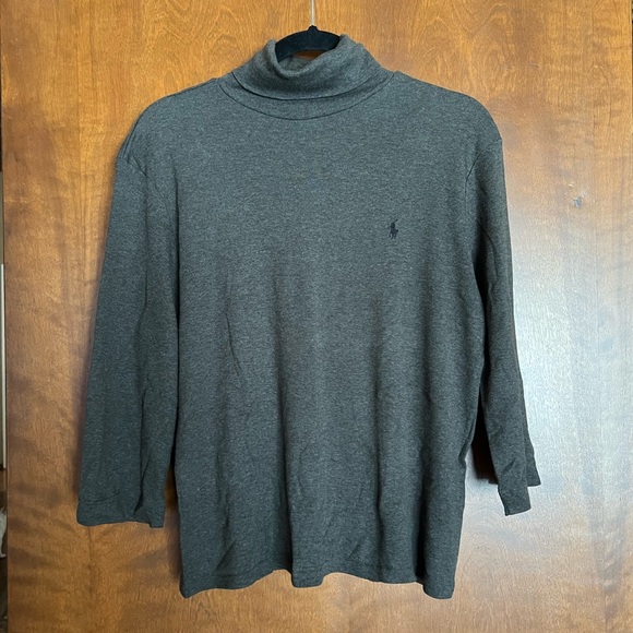 Ralph Lauren Sweaters - Ralph Lauren Dark Gray Turtleneck Sweater